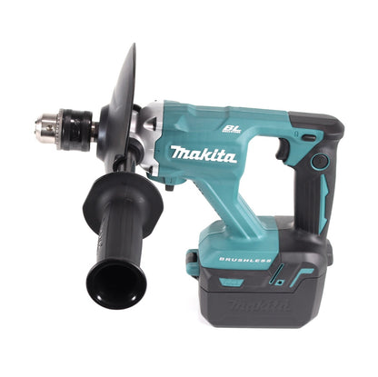 Makita DUT 131 RM1 Akku Rührgerät 18 V Brushless + 1x Akku 4,0 Ah + Ladegerät + Tasche - Toolbrothers