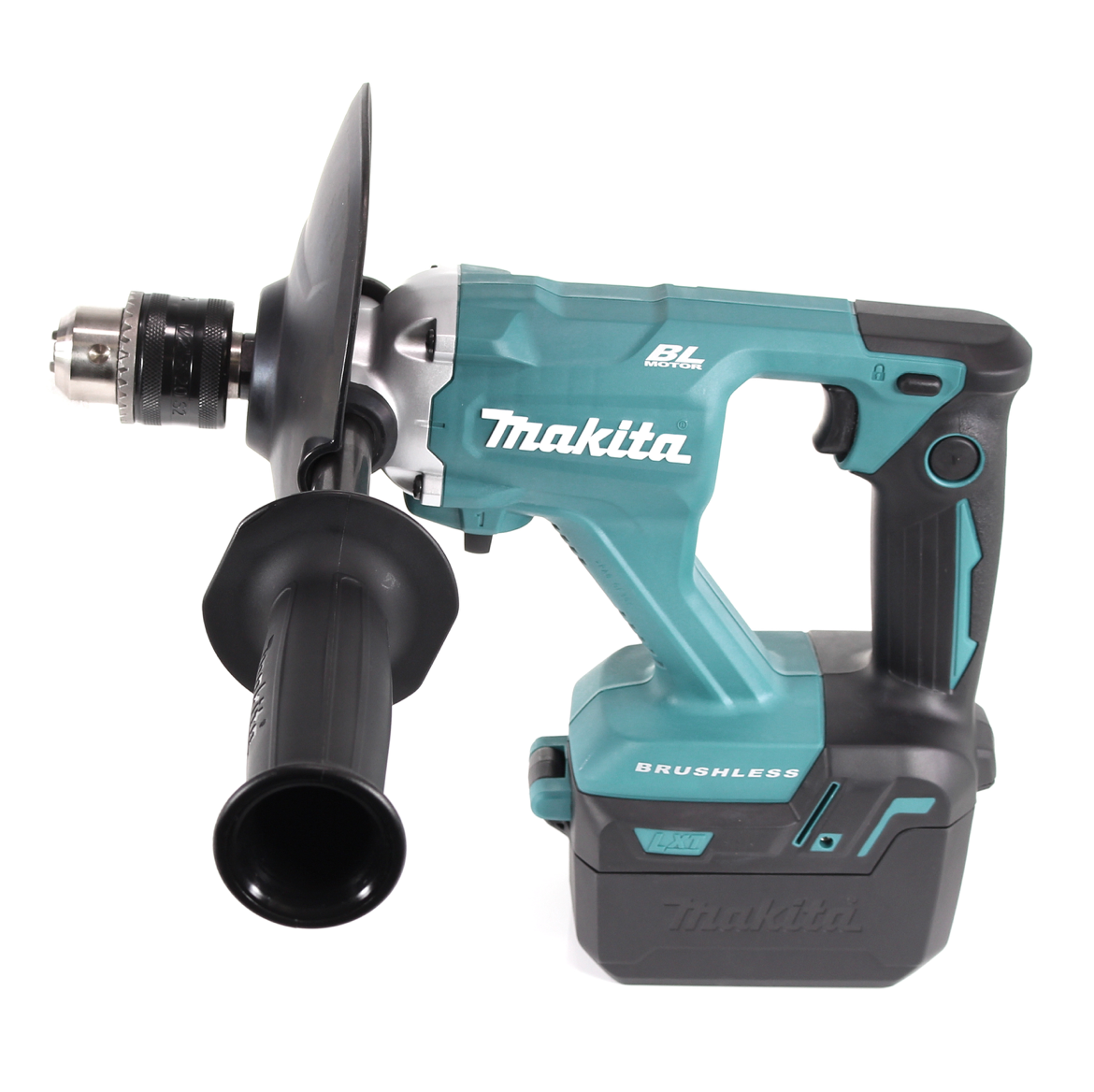 Makita DUT 131 RT Akku Rührgerät 18 V Brushless + 2x Akku 5,0 Ah + Ladegerät + Tasche - Toolbrothers