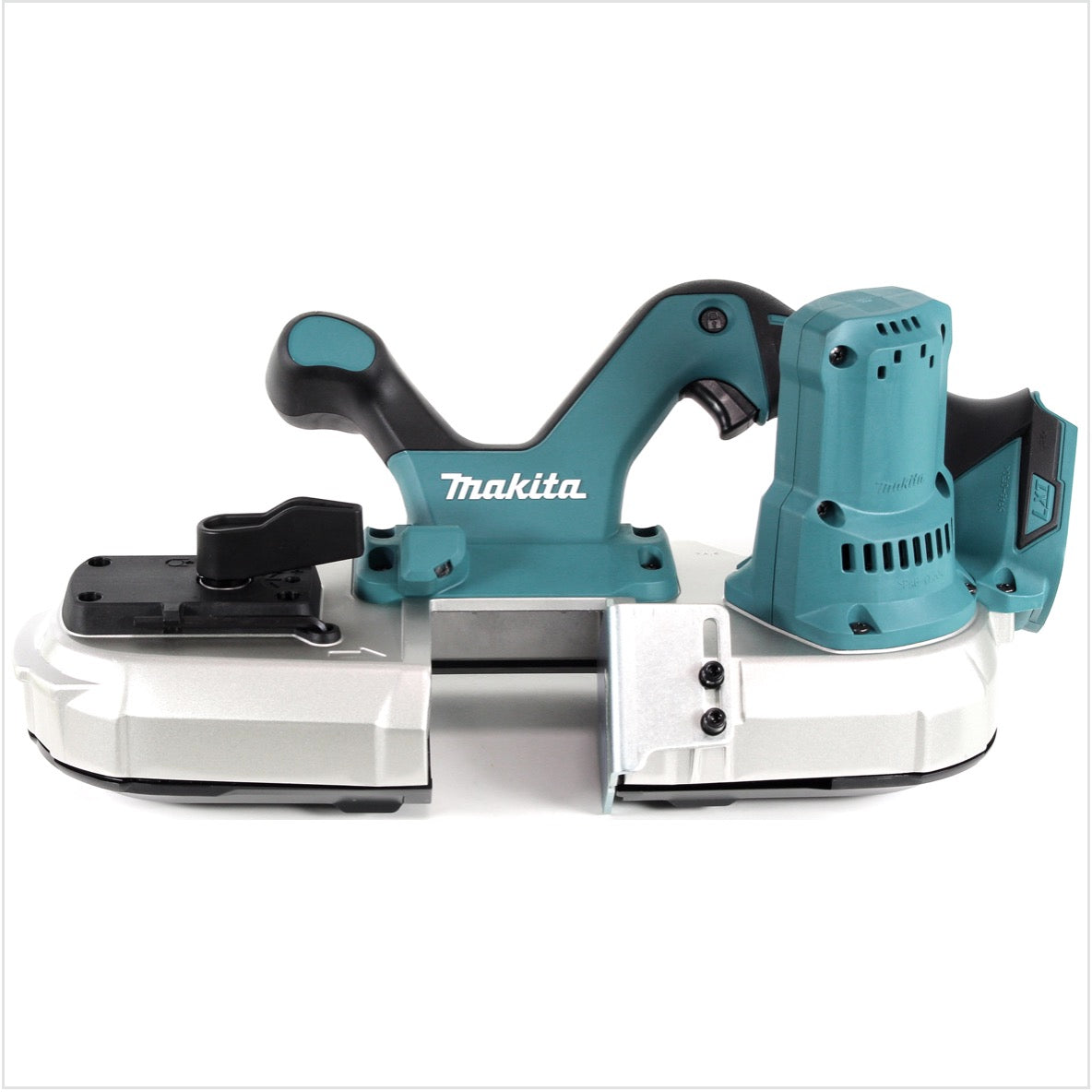 Makita DPB 182 M1 Akku-Bandsäge 18V LXT + 1x Akku 4,0Ah Li-Ion mit LED - Anzeige - Toolbrothers