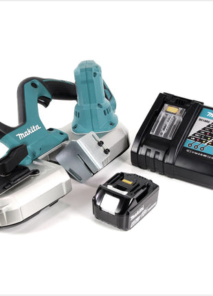 Makita DPB 182 RM1 Akku-Bandsäge 18V LXT + 1x Akku 4,0Ah Li-Ion + Akku Ladegerät - Toolbrothers