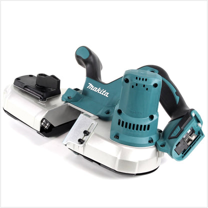 Makita DPB 182 RT Akku-Bandsäge 18V LXT + 1x Akku 5,0Ah Li-Ion + Akku Ladegerät - Toolbrothers