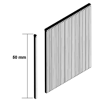 Makita AF 506 Druckluft Stauchkopfnagler 15-50mm 4,3-8,3bar + 5000x Stauchkopfnagel 50mm galvanisiert + Koffer - Toolbrothers