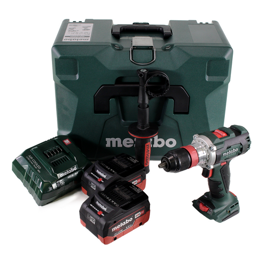 Metabo BS 18 LTX BL Q I Akku Bohrschrauber 18V 120Nm Brushless + 2x Akku 5,5Ah + Ladegerät + MetaLoc ( 602351660 ) - Toolbrothers