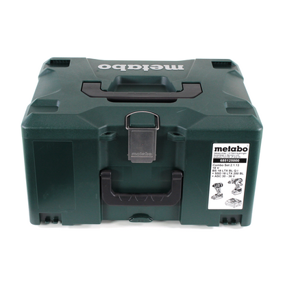 Metabo BS 18 LTX BL Q I Akku Bohrschrauber 18V 120Nm Brushless + 2x Akku 5,5Ah + Ladegerät + MetaLoc ( 602351660 ) - Toolbrothers