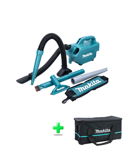 Aspirateur sans fil Makita DCL 184 Z 18 V 54 mbar 0,5 l Solo + sac de transport Makita 250 x 450 x 250 mm (832188-6)