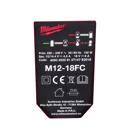 Milwaukee M18NRG-502 Akku Starter Set 18V mit M18 B5 Akku 5,0Ah + M12-18FC Ladegerät ( 4933459217 ) - Toolbrothers