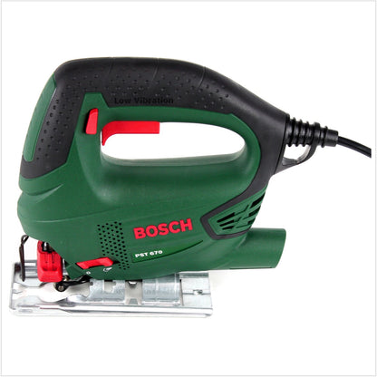 Bosch Heimwerker PST 670 (CT) Stichsäge 500W + 10x Stichsägeblätter T 244 D + 3x Stichsägeblätter + Koffer - Toolbrothers