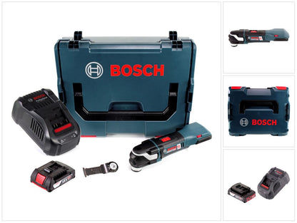 Bosch GOP 18V-28 Akku Multi-Cutter 18V Brushless StarlockPlus + 1x Akku 2,0Ah + Ladegerät + L-Boxx - Toolbrothers