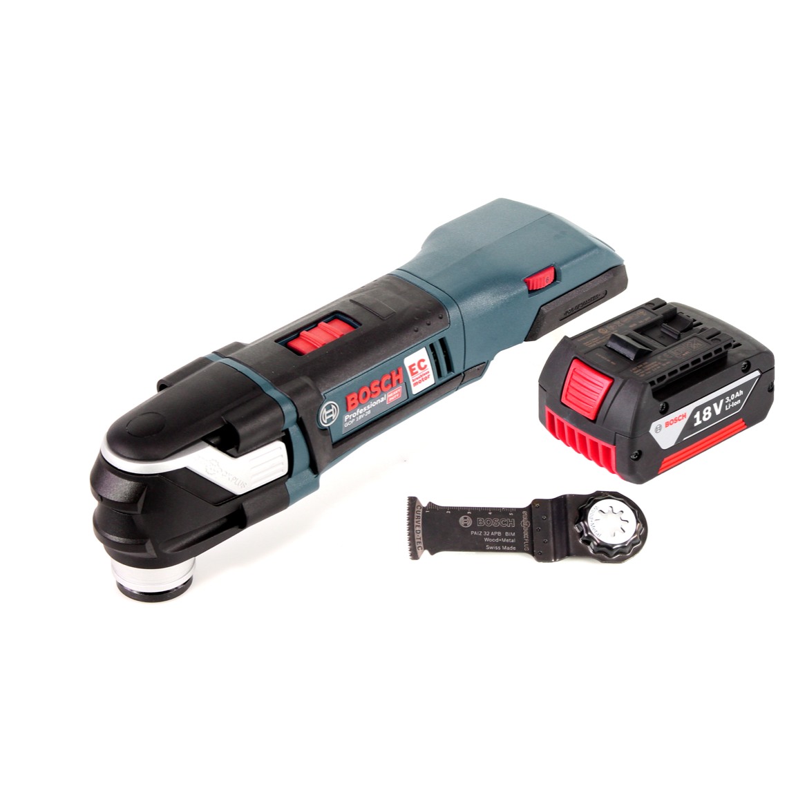 Bosch GOP 18V-28 Akku Multi-Cutter 18V StarlockPlus Brushless + 1x Akku 3,0Ah - ohne Ladegerät - Toolbrothers