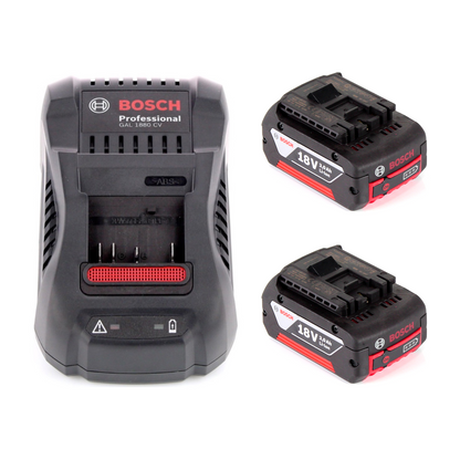 Bosch GWS 18-125 V-LI Akku Winkelschleifer 18V 125mm + 2x Akku 3,0Ah + Ladegerät + L-Boxx - Toolbrothers