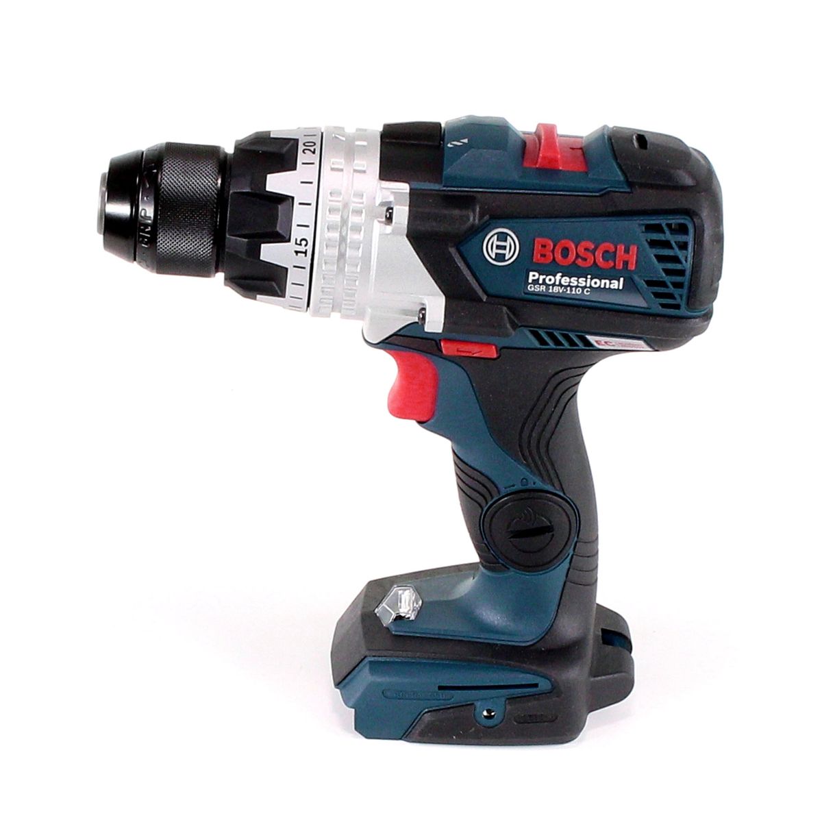 Bosch GSR 18V-110 C Akku Bohrschrauber 18V 110Nm Brushless Solo + L-Boxx ( 06019G0109 ) - ohne Akku, ohne Ladegerät - Toolbrothers