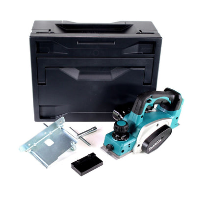 Makita DKP 180 ZX Akku Hobel 18V Solo + Makbox - ohne Akku, ohne Ladegerät - Toolbrothers