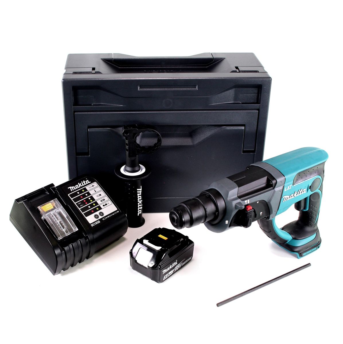 Makita DHR 202 ST1X Akku Kombihammer 18V 2,0J SDS Plus + 1x Akku 5,0Ah + Ladegerät + Makbox - Toolbrothers