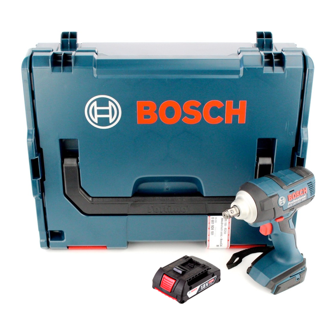 Bosch GDS 18 V-EC 250 Akku Drehschlagschrauber 18V 250Nm Brushless + 1x Akku 2,0Ah + L-Boxx - ohne Ladegerät - Toolbrothers