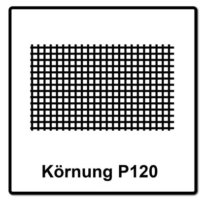 Mirka ABRANET Schleifstreifen Grip 115x230mm P120 50 Stk. ( 5411205012 ) - Toolbrothers