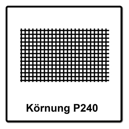 Mirka ABRANET Schleifstreifen Grip 115x230mm P240 50 Stk. ( 5411205025 ) - Toolbrothers