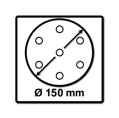 Mirka ABRANET 150mm Grip P360, 50/Pack ( 5424105037 ) - Toolbrothers