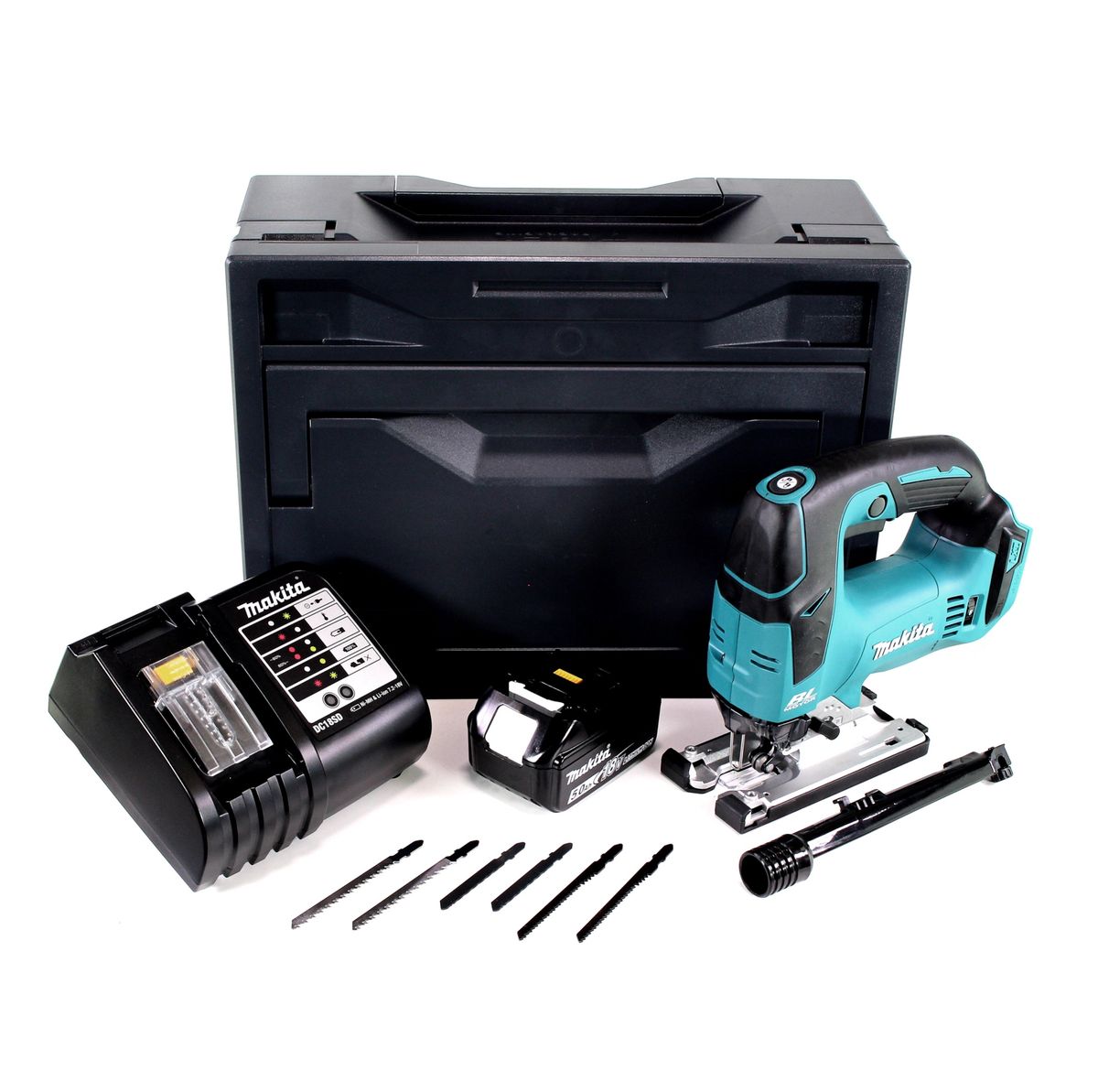 Makita DJV 182 STX Akku Pendelhubstichsäge 18V Brushless + 1x Akku 5,0Ah + Ladegerät + Makbox - Toolbrothers