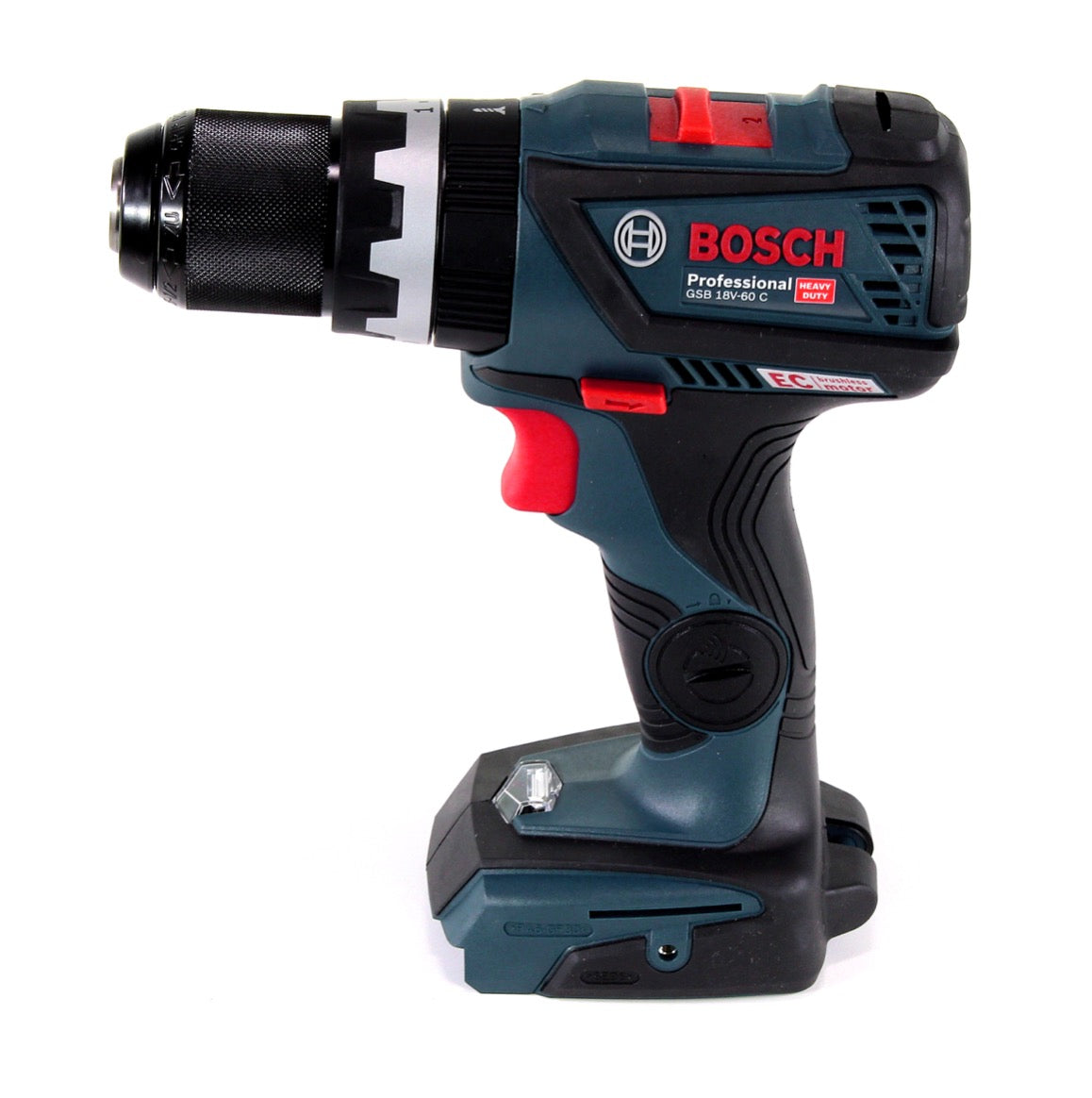 Bosch GSB 18V-60 C Akku Schlagbohrschrauber Brushless 18V 60Nm + 2x Akku 5,0Ah + Ladegerät + L-Case - Toolbrothers