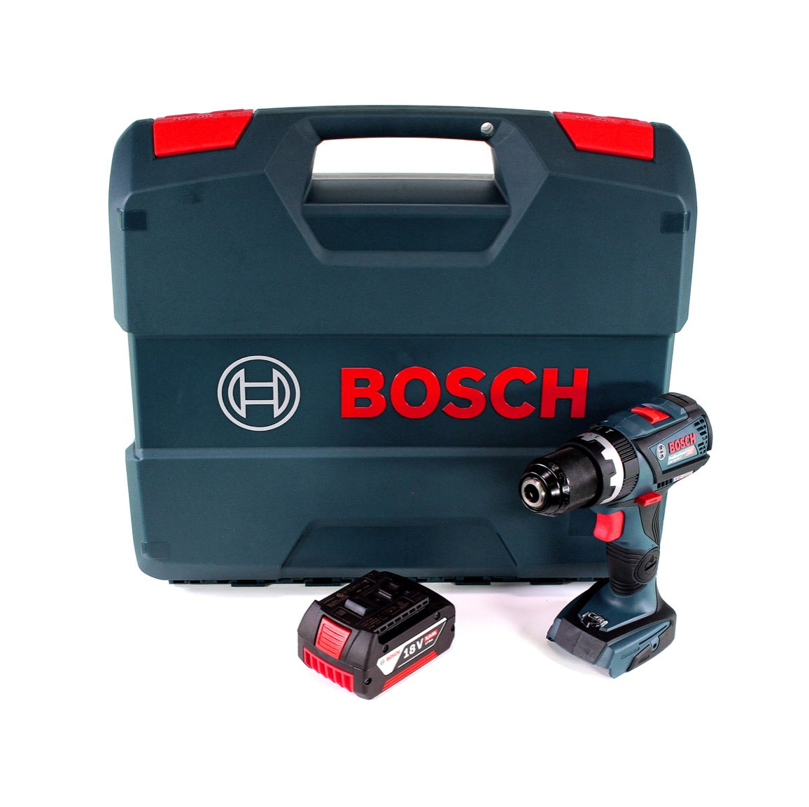 Bosch GSB 18V-60 C Akku Schlagbohrschrauber 18V 60Nm Brushless + 1x Akku 5,0Ah + L-Case - ohne Ladegerät - Toolbrothers