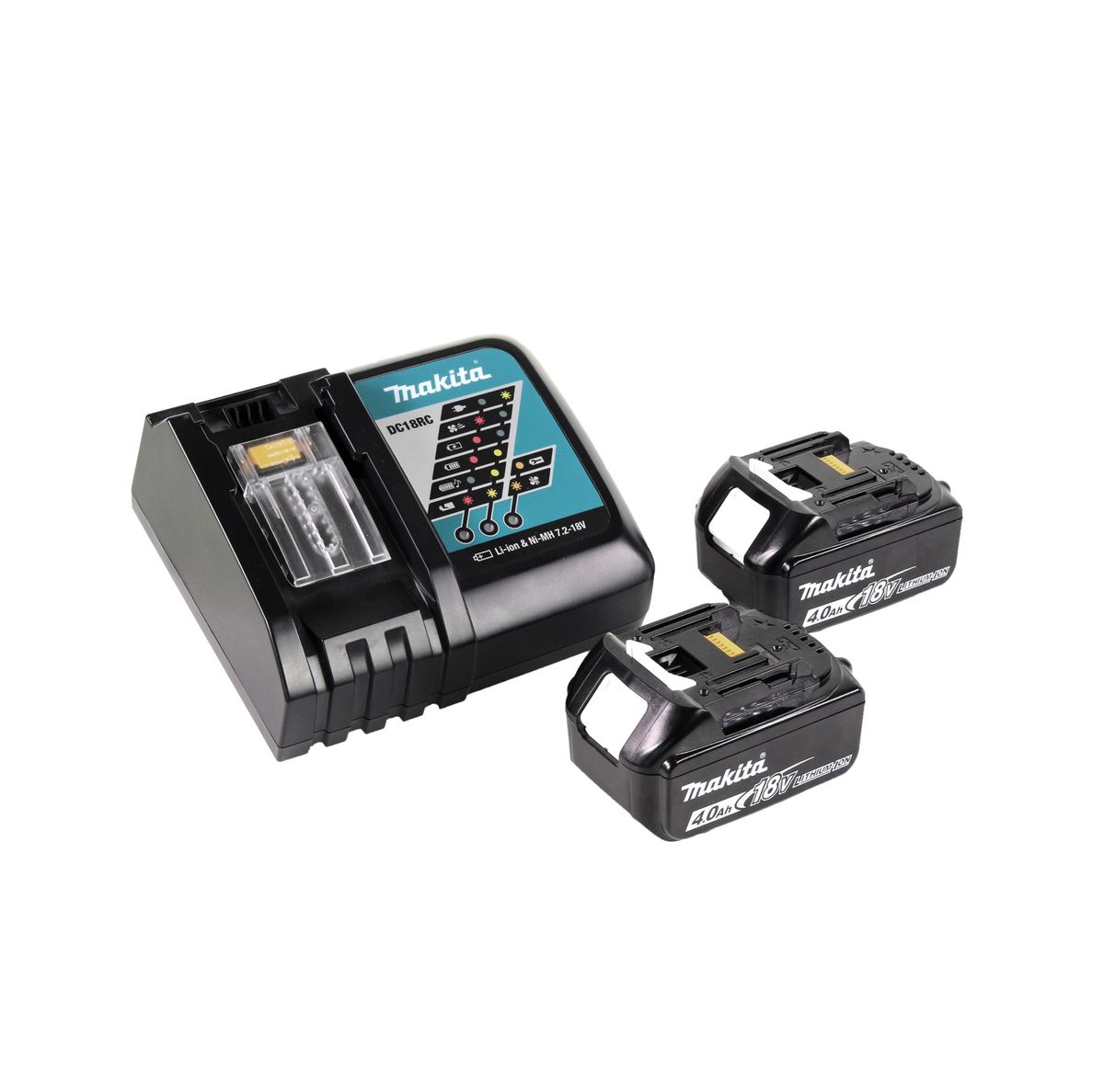 Makita DFR 750 RME Akku Magazinschrauber 18 V 45-75mm + 2x Akku 4,0Ah + Ladegerät + Koffer - Toolbrothers