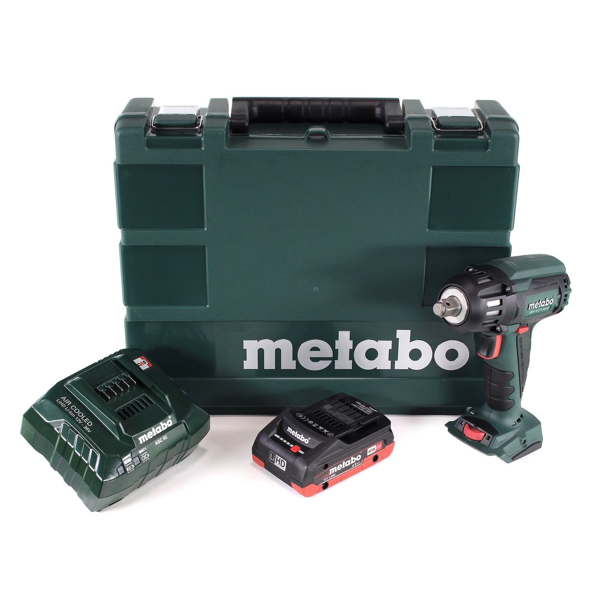 Metabo SSW 18 LTX 400 BL Akku Schlagschrauber 18V 400Nm 1/2" Brushless + 1x LIHD Akku 4,0Ah + Ladegerät + Koffer - Toolbrothers