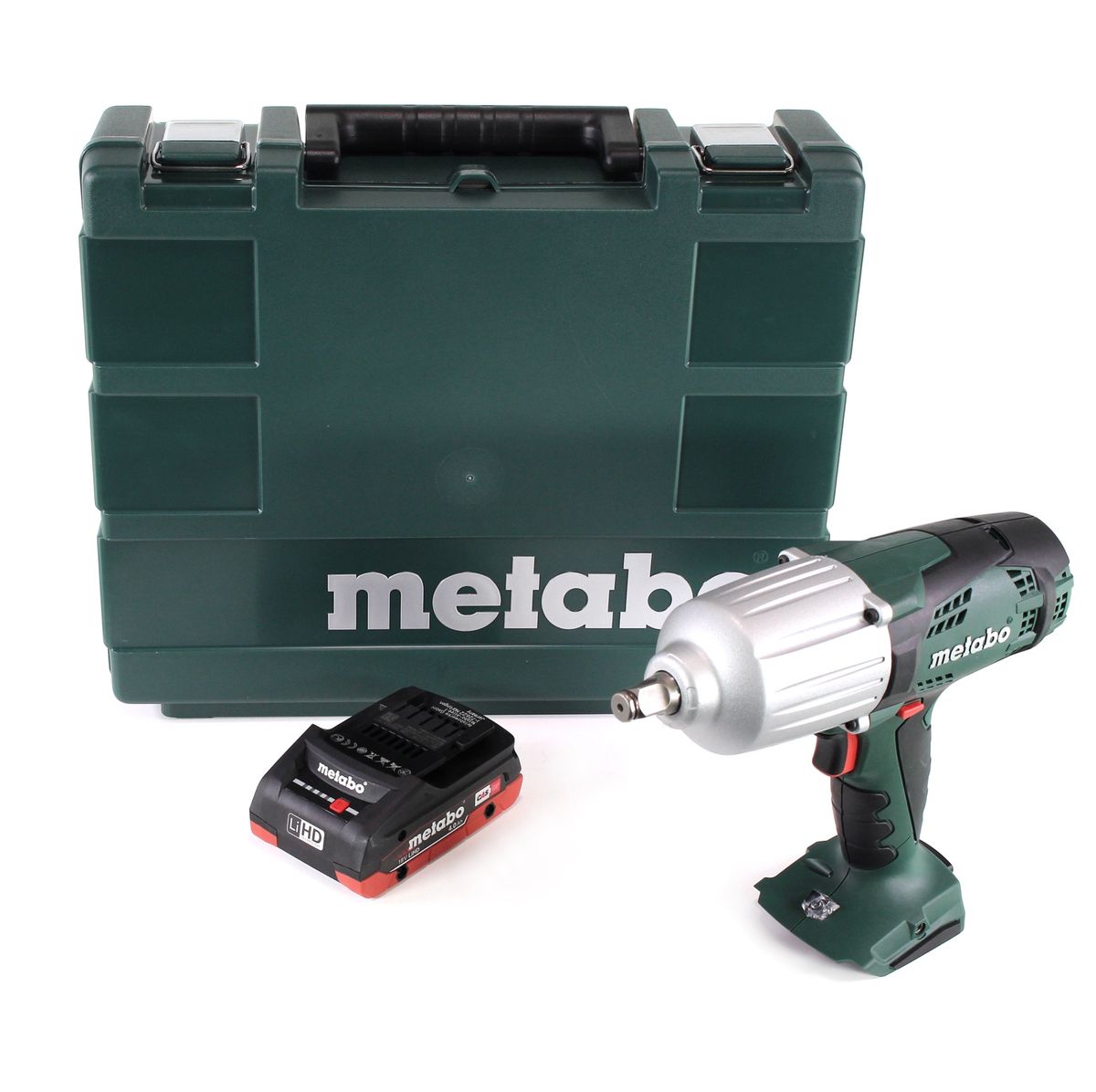 Metabo SSW 18 LTX 600 Akku Schlagschrauber 18V 600Nm 1/2" + 1x LIHD Akku 4,0Ah + Koffer - ohne Ladegerät - Toolbrothers