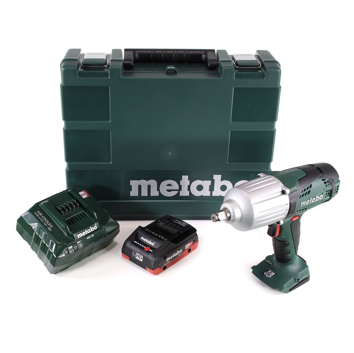 Metabo SSW 18 LTX 600 Akku Schlagschrauber 18V 600Nm 1/2" + 1x LIHD Akku 4,0Ah + Ladegerät + Koffer - Toolbrothers