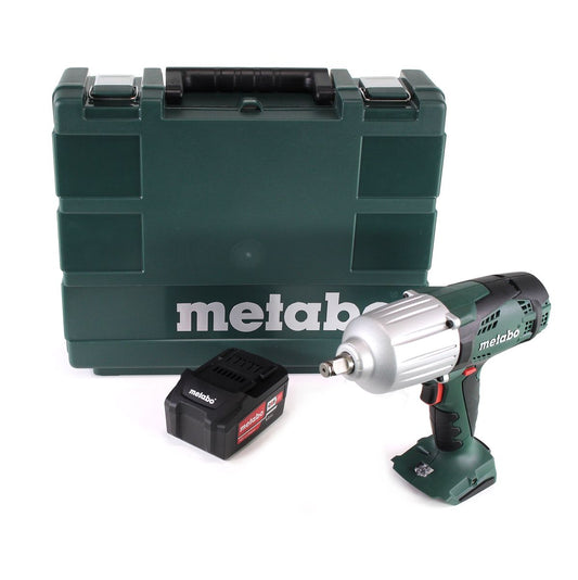 Metabo SSW 18 LTX 600 Akku Schlagschrauber 18V 600Nm 1/2" + 1x Akku 5,2Ah + Koffer - ohne Ladegerät - Toolbrothers