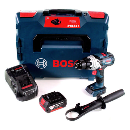 Bosch GSB 18V-110 C Akku Schlagbohrschrauber Professional 18V 110Nm + 1x Akku 3,0 Ah + Ladegerät + L-Boxx - Toolbrothers