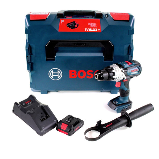 Bosch GSB 18V-110 C Akku Schlagbohrschrauber Professional 18V 110Nm + 1x ProCore Akku 4,0 Ah + Ladegerät + L-Boxx - Toolbrothers