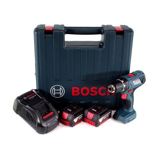 Bosch Professional GSR 18 V-21 Perceuse-visseuse sans fil + Coffret de transport - sans Batterie, sans Chargeur