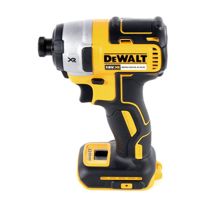 Clé à chocs sans fil DeWalt DCF 887 M2 18V 205Nm 1/4" sans balais + jeu de 19 forets + 2x batterie 4,0Ah + chargeur rapide + TSTAK