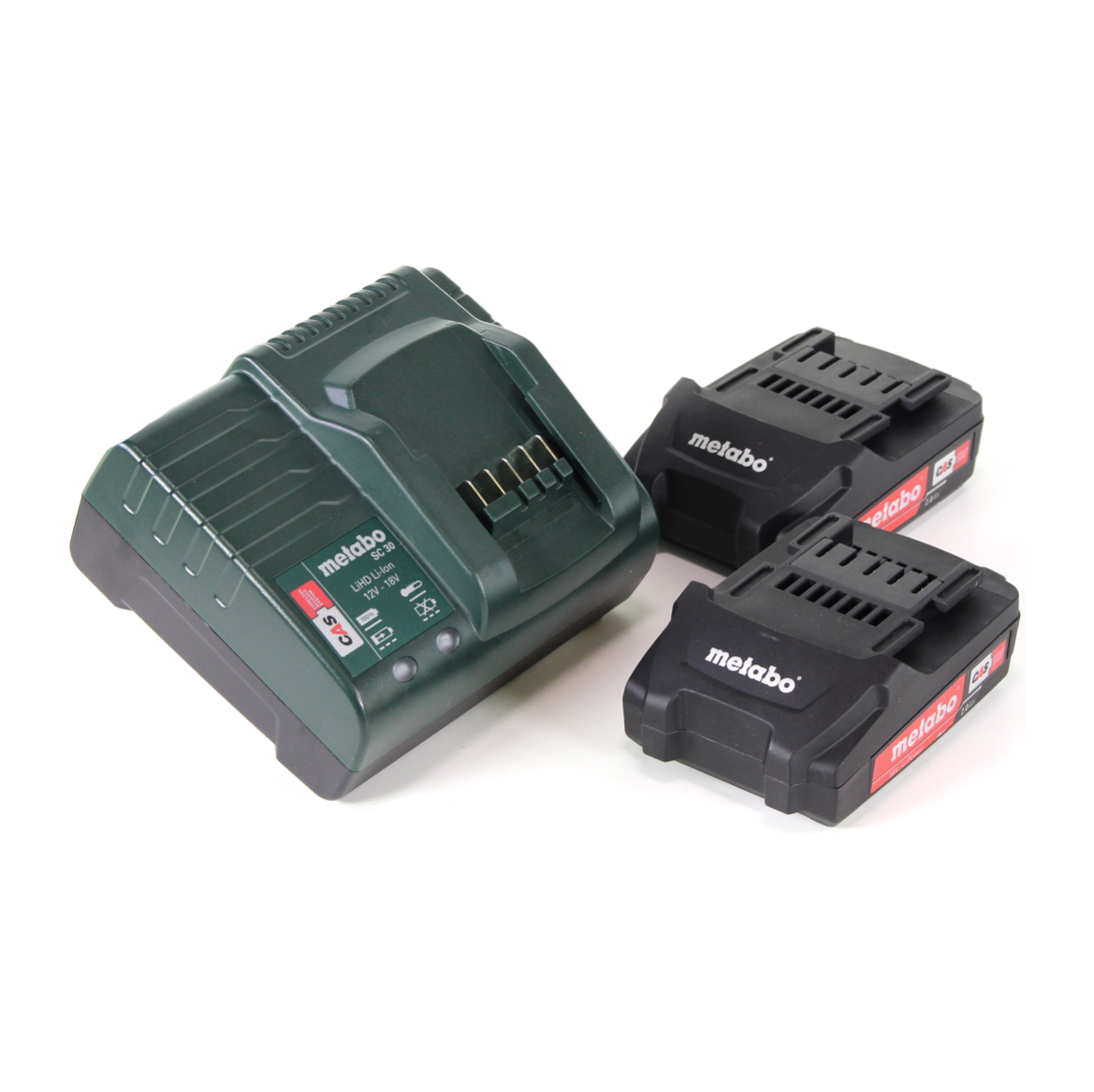 Metabo BS 18 Quick Perceuse-visseuse sans fil 18V 48Nm + 2x Batteries 2,0Ah + Chargeur + Coffret de transport ( 602217950 )