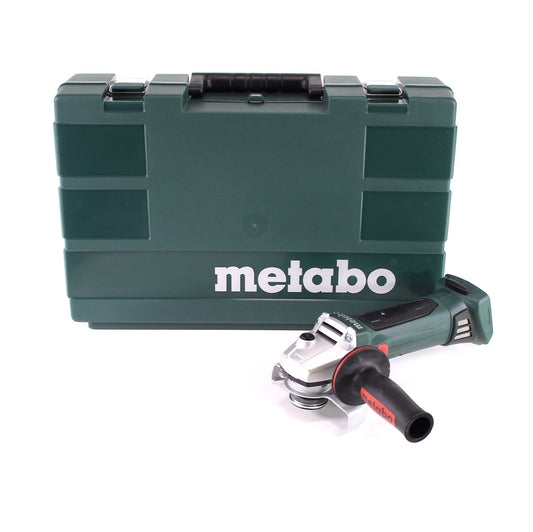 Metabo W 18 LTX 125 Meuleuse d'angle 18V, 125mm, Quick, solo + Coffret - sans batterie, sans chargeur (602174860)