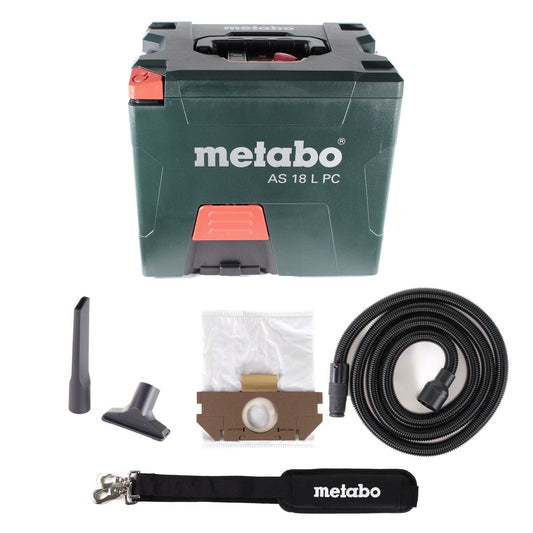 Metabo AS 18 L PC Akku Sauger 18V 7,5L ( 602021850 ) Solo - ohne Akku, ohne Ladegerät - Toolbrothers
