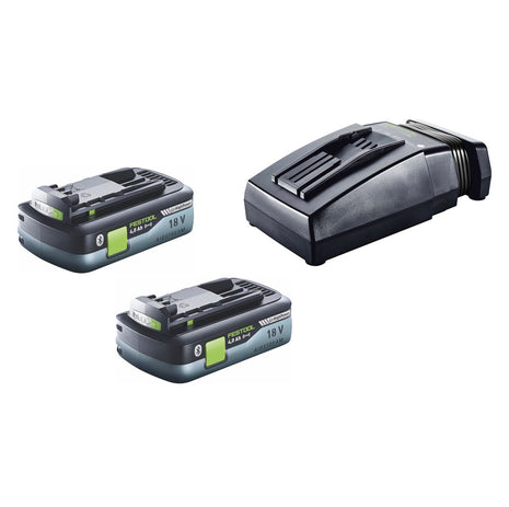 Festool HighPower Akku Set 18V mit 2x Akku 4,0Ah HPC-ASI ( 205034 ) + TCL 6 Ladegerät ( 201135 ) - Toolbrothers