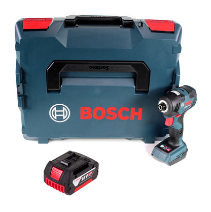 Clé à chocs rotative sans fil Bosch GDR 18V-160 18V 160Nm + 1x batterie 5,0Ah + L-Boxx - sans chargeur