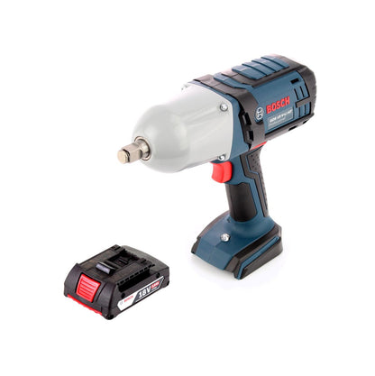 Clé à chocs rotative sans fil Bosch GDS 18 V-LI HT 18V 650 Nm 1/2" + 1x batterie 2,0Ah - sans chargeur