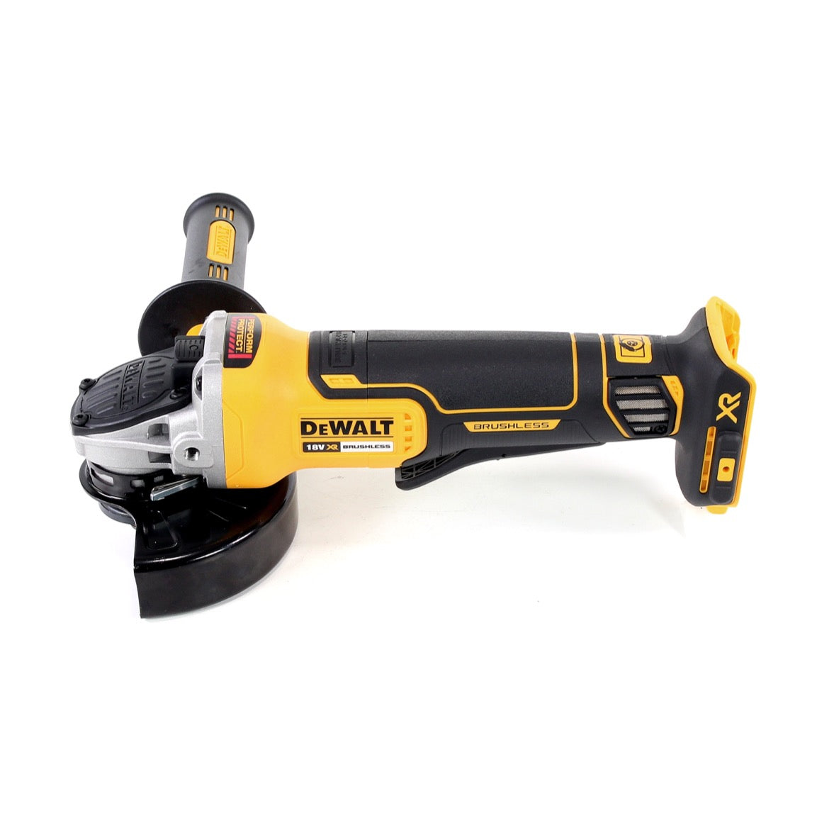 DeWalt DCG 405 FNT Akku Winkelschleifer 18V 125mm Brushless + Trennscheibe + TSTAK - ohne Akku, ohne Ladegerät