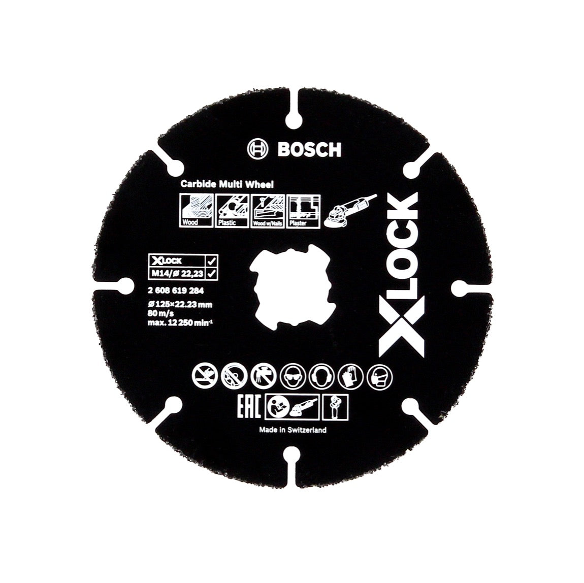 DeWalt DCG 412 N Akku Winkelschleifer 18V 125mm + Trennscheibe - ohne Akku, ohne Ladegerät