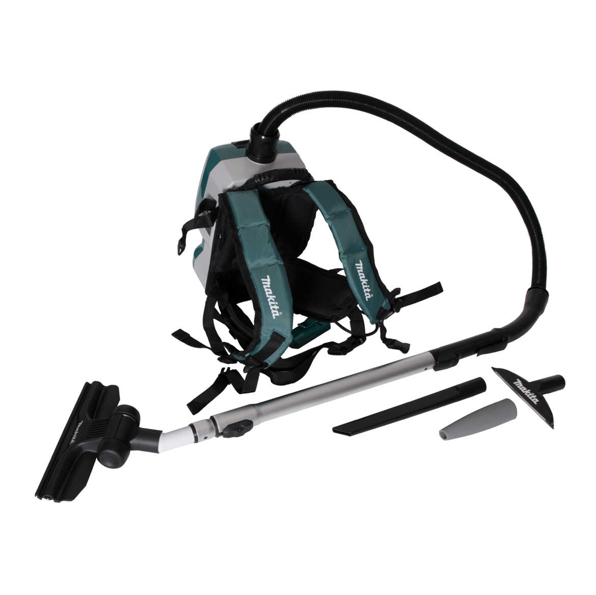 Makita DVC 261 ZX15 Akku Rucksackstaubsauger 36V (2x 18V) 2L Brushless Solo - ohne Akku, ohne Ladegerät