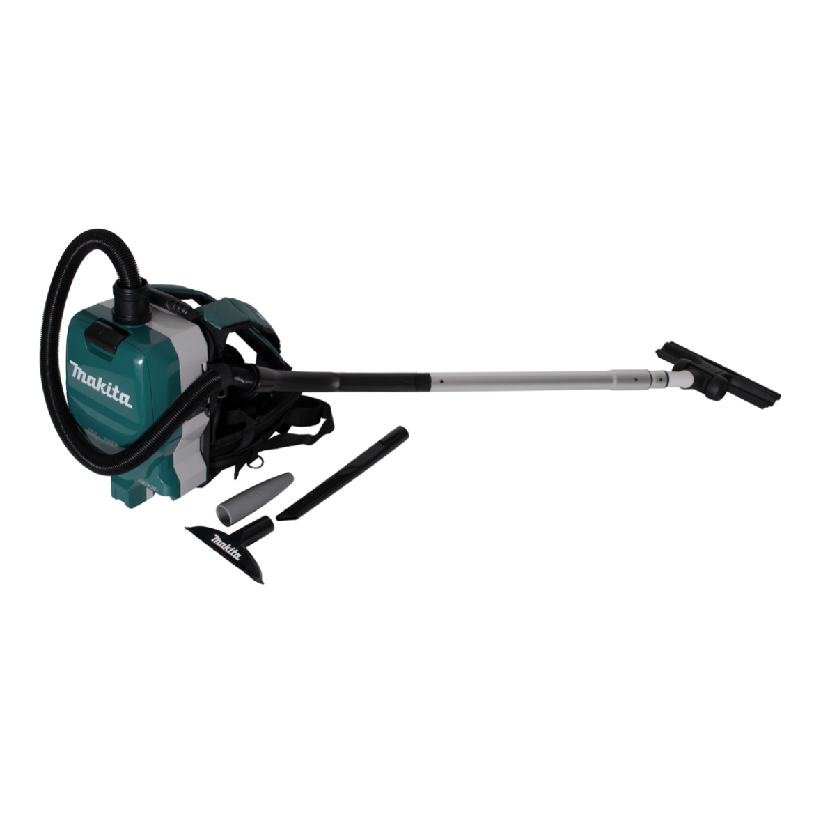 Makita DVC 261 ZX15 Akku Rucksackstaubsauger 36V (2x 18V) 2L Brushless Solo - ohne Akku, ohne Ladegerät