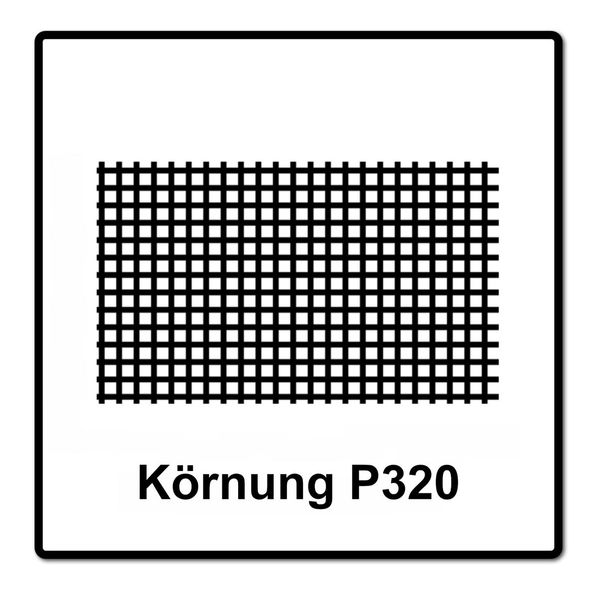 Mirka ABRANET Schleifstreifen Grip 93x180mm P320 200 Stk. ( 4x 5412805032 )