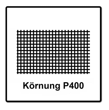 Mirka ABRANET Schleifstreifen Grip 93x180mm P400 100 Stk. ( 2x 5412805041 )