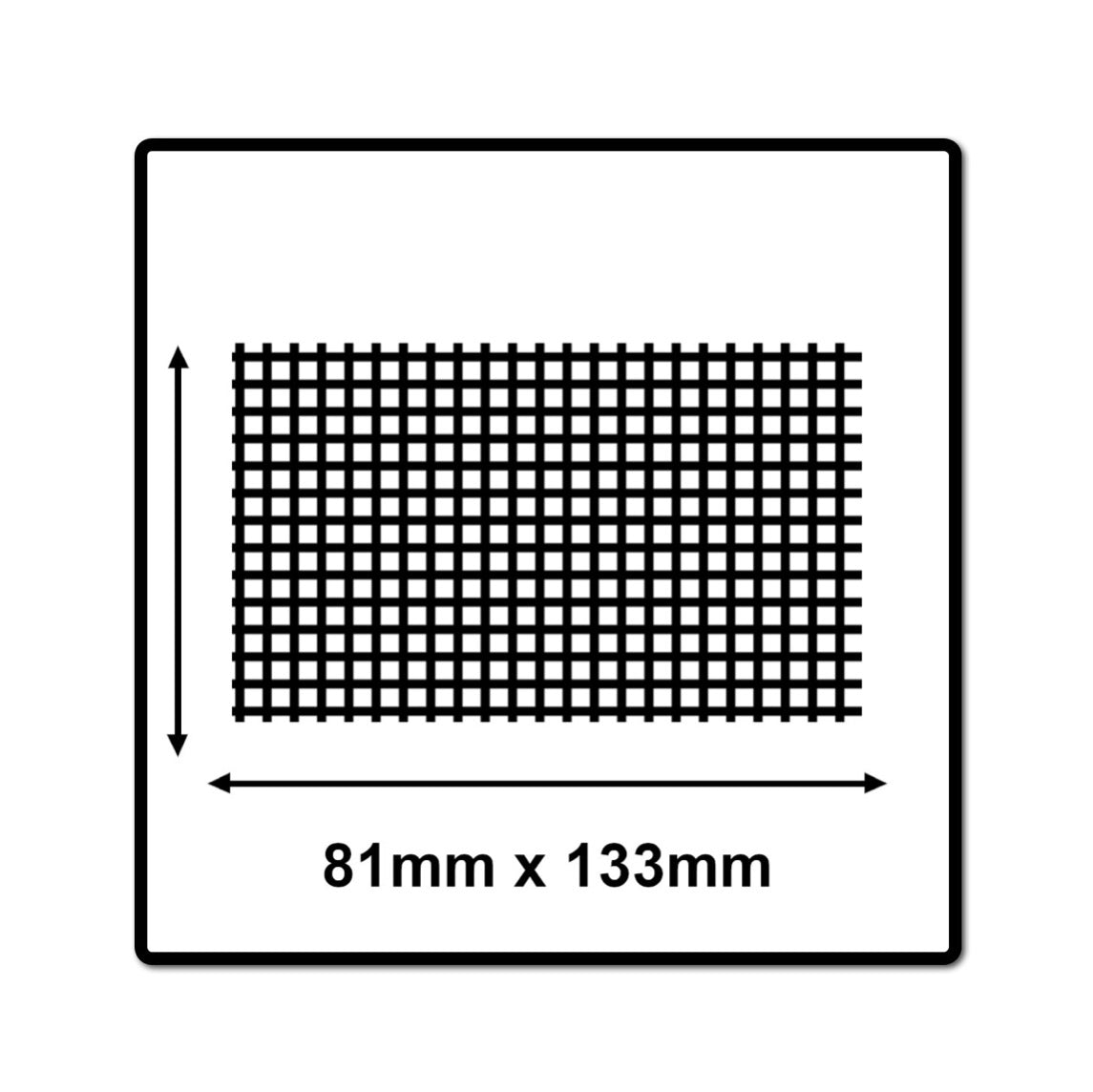 Mirka ABRANET 81x133mm Grip P100, 200pièces. (4x5417805010)