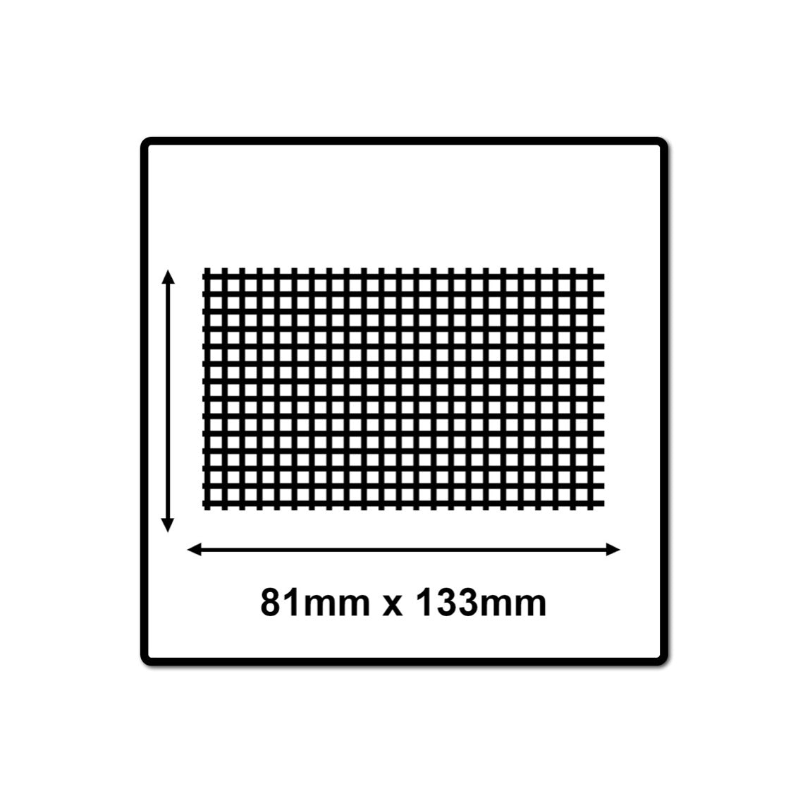 Mirka ABRANET 81x133mm Grip P400, 200pièces. (4x5417805041)