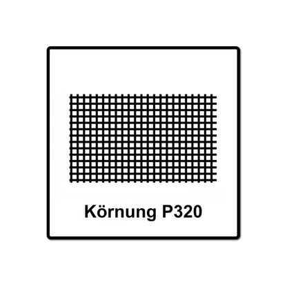 Mirka ABRANET 70x198mm Grip P320, 100pièces. (2x5415005032)