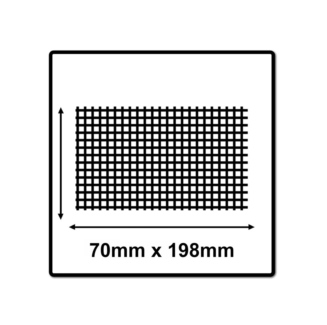 Mirka ABRANET 70x198mm Grip P320, 100pièces. (2x5415005032)