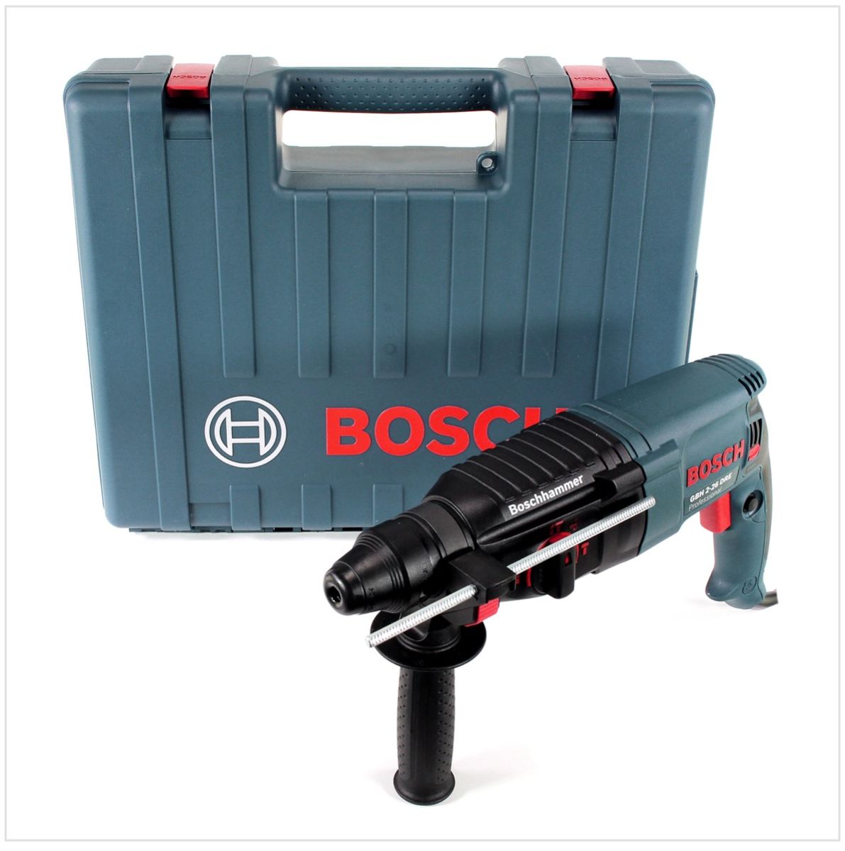 Bosch GBH 2-26 DRE 800W 3 stufiger SDS-Plus Bohrhammer im Transportkoffer - Toolbrothers